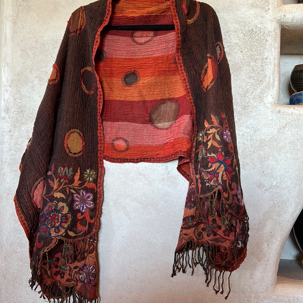 Wool shawl